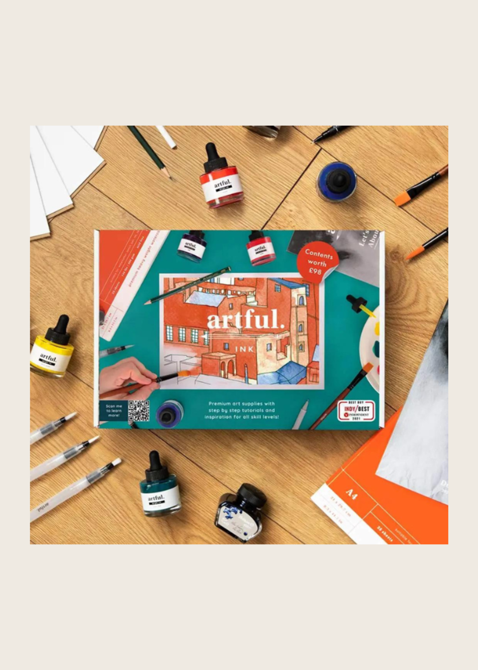 Ohh Deer - Artful: Art School in a Box - Coloring Pencil Edition - Perch