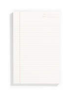 Shorthand Press Lined Notepad