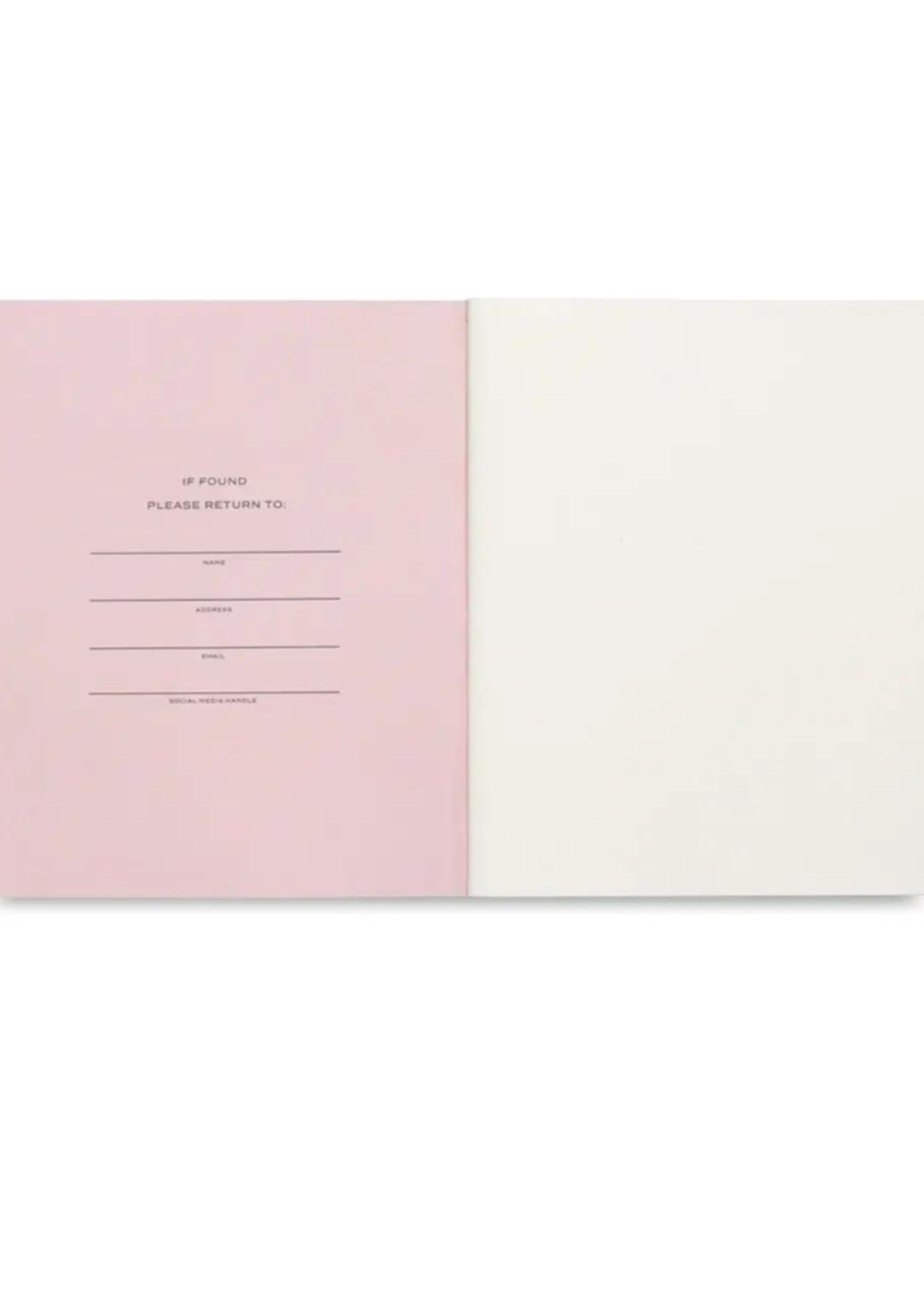 Wit & Delight Wit & Delight - Blank Classic Journal - Pink/Green