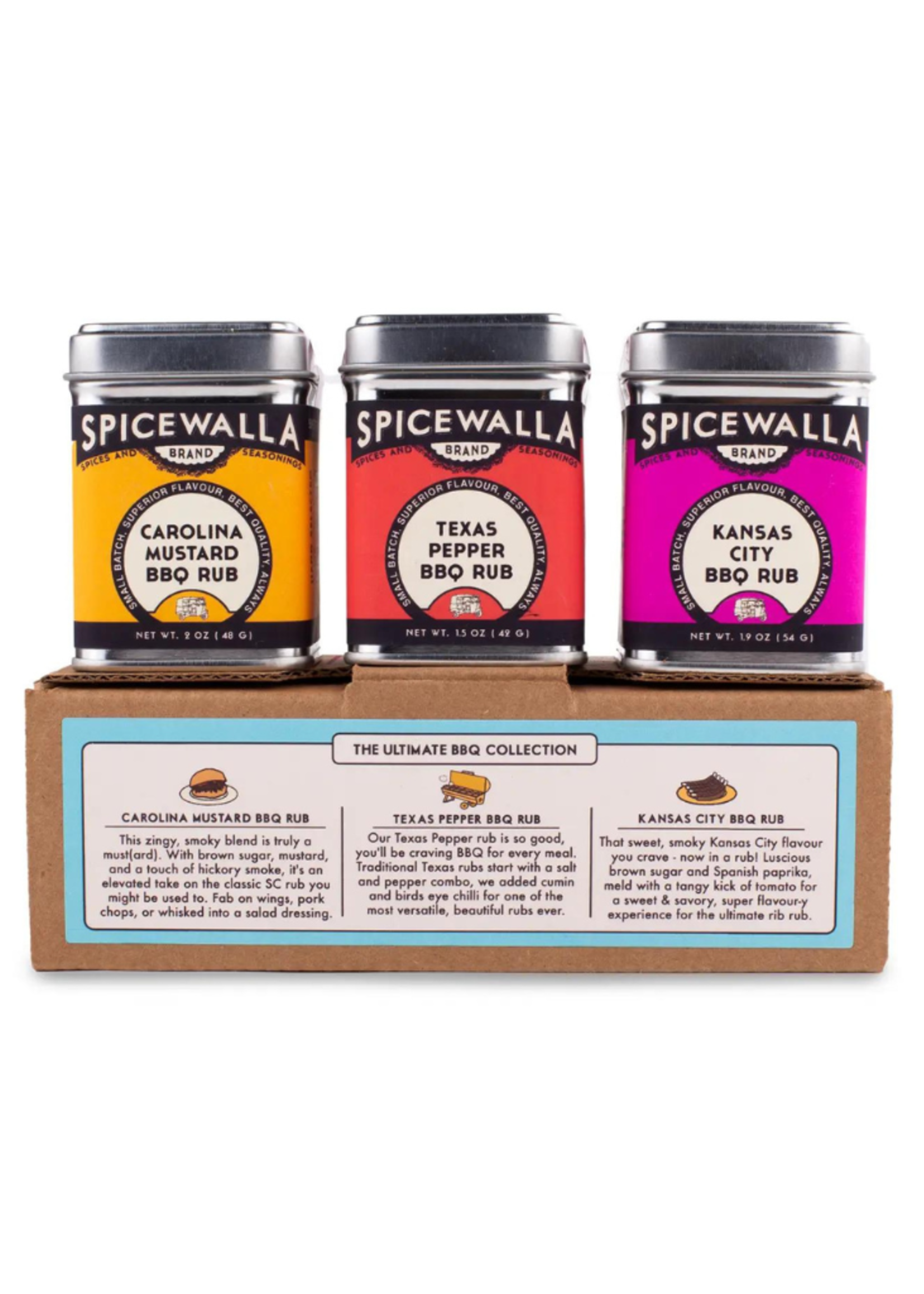 Spicewalla 3 Pack Ultimate BBQ Collection