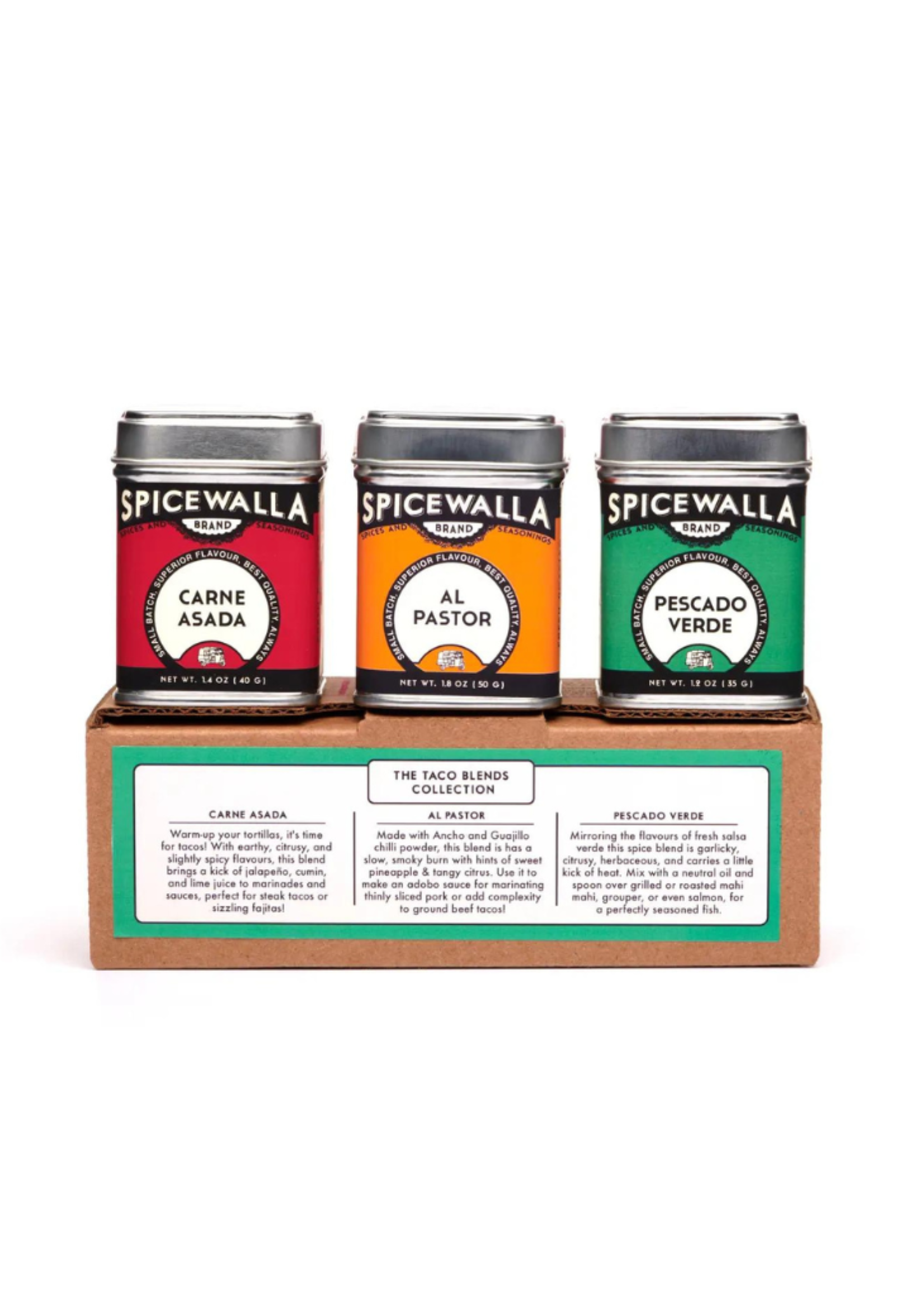 Spicewalla 3 Pack Taco Spice Collection