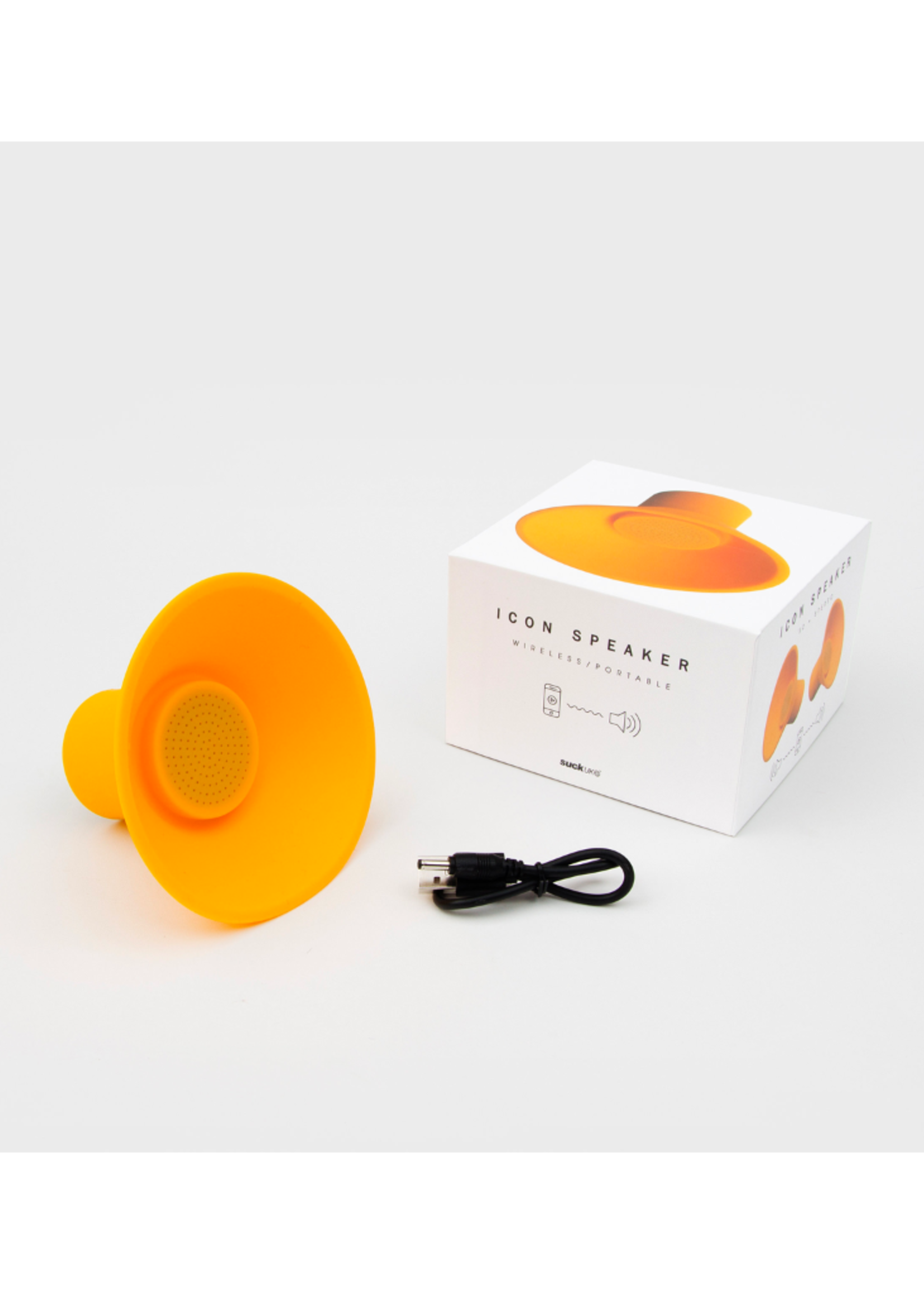 SuckUK SuckUK Wireless Bluetooth Icon Speaker - Yellow