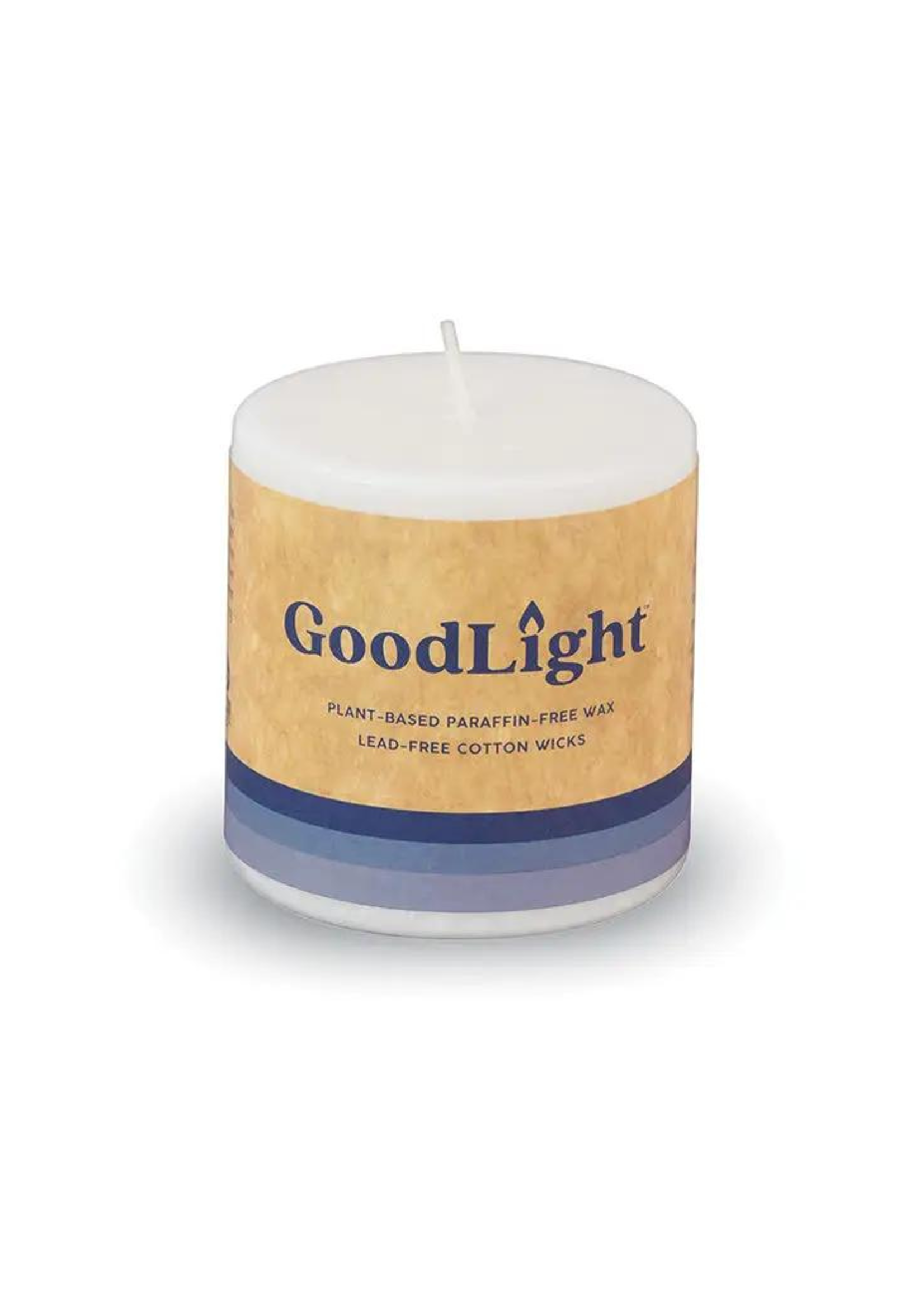 GoodLight Natural Candles Pillar Candles 3x3