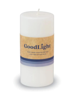 GoodLight Natural Candles Pillar Candles 3x6