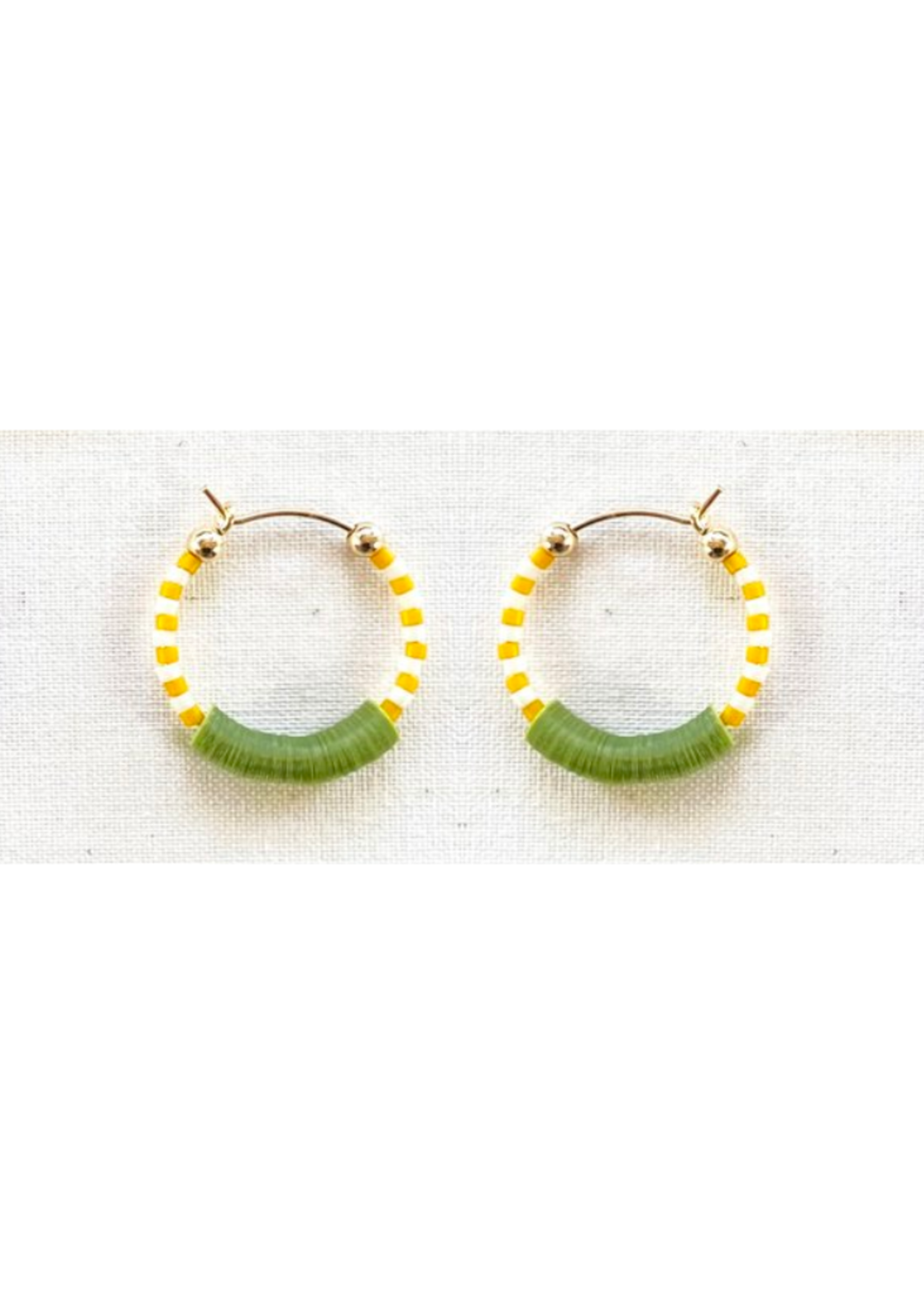 Suga Jewelry Suga Jewelry no.78 Earrings l Green