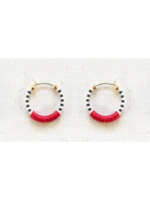 Suga Jewelry Suga Jewelry no.78 Earrings l Red