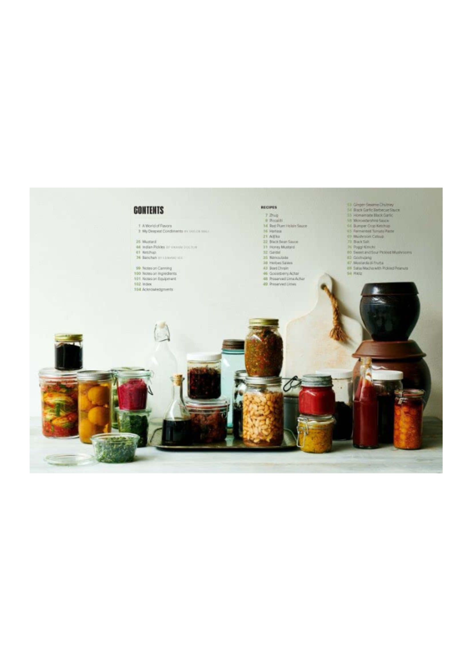 Chronicle Books Preserved: Condiments by Darra Goldstein, Cortney Burns  and Richard Martin