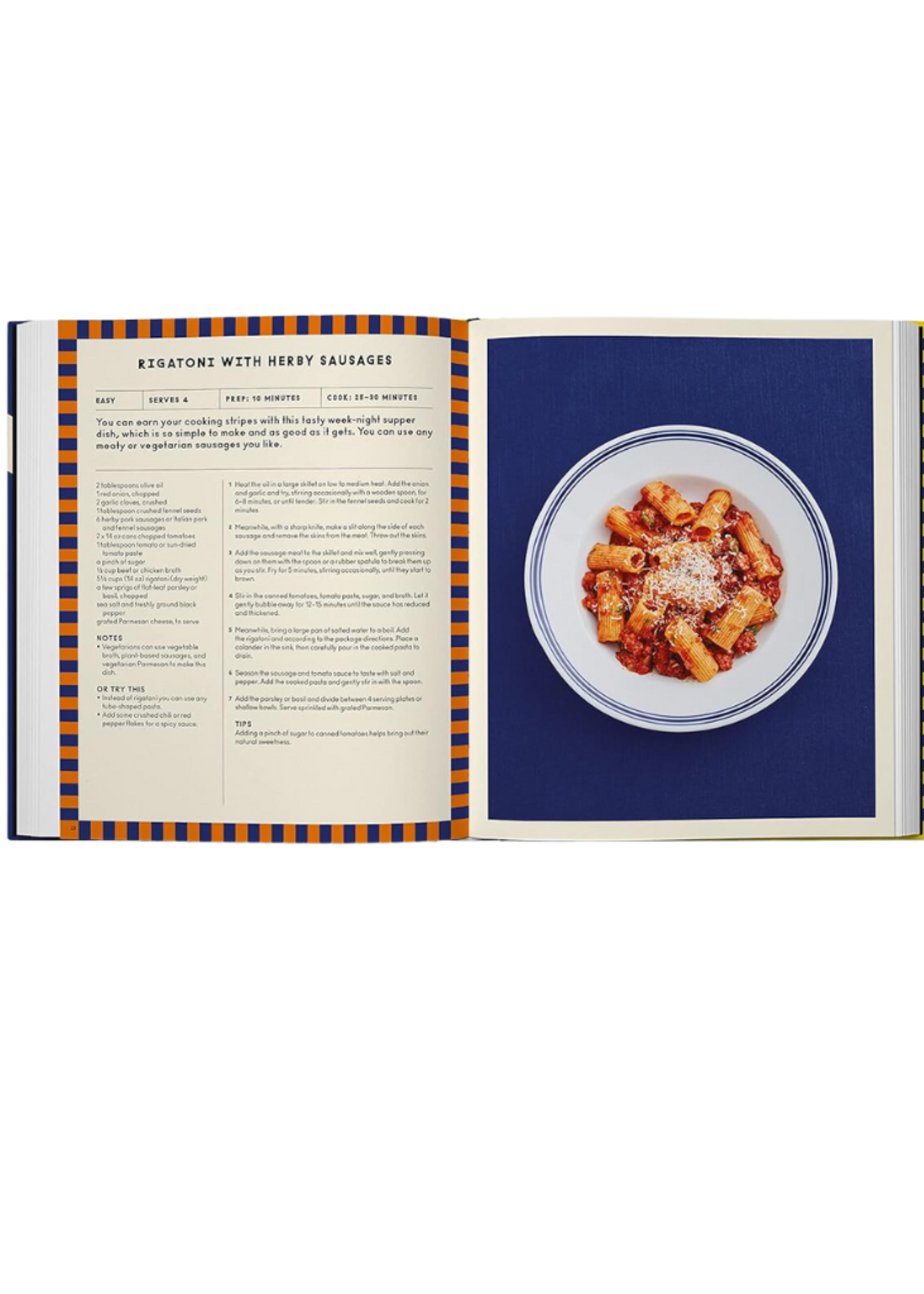 Phaidon Press The Story of Pasta and How to Cook it by Steven Guarnaccia with Heather Thomas