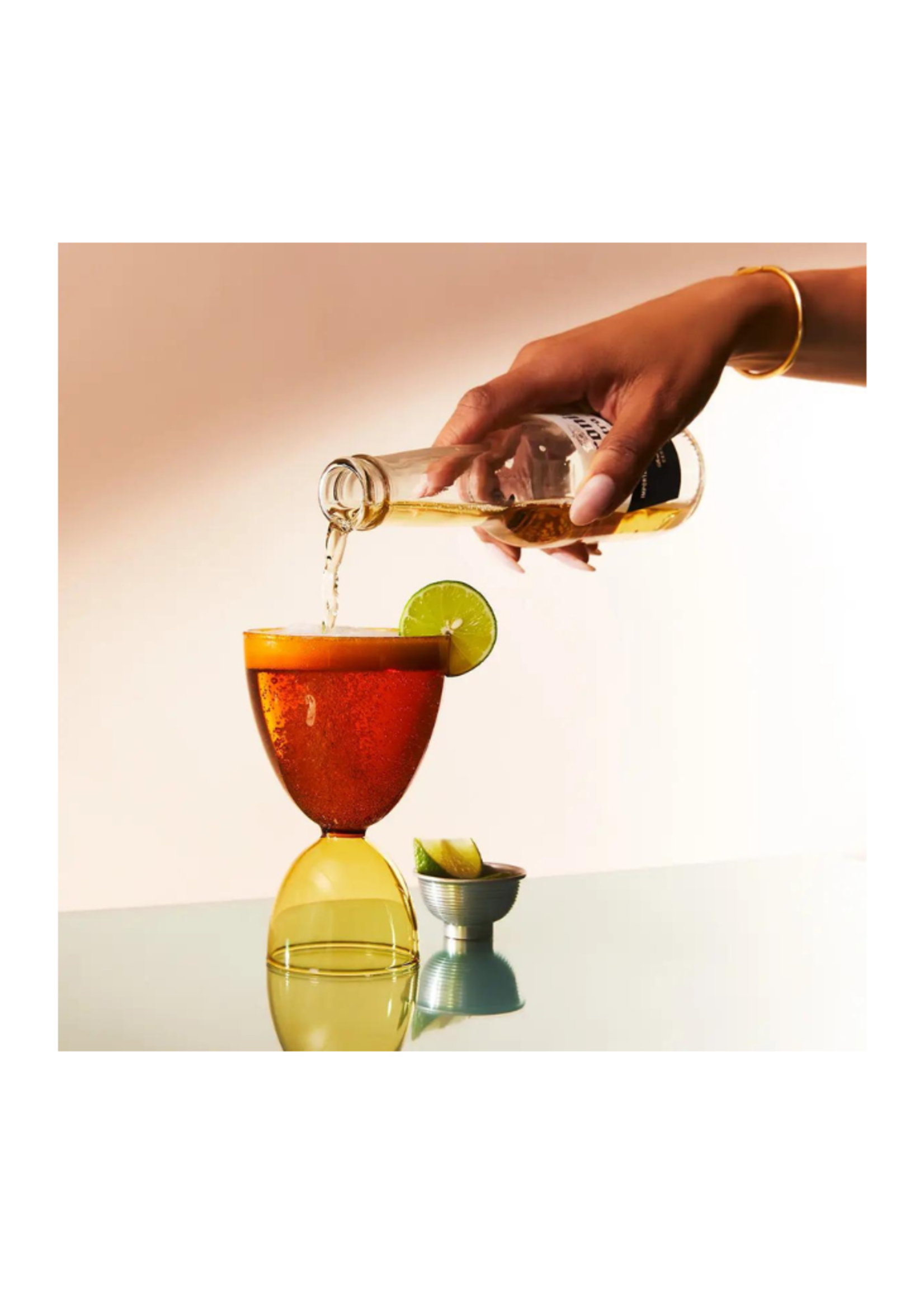 Mamo Mamo - Classic Amber + Honey Cocktail Glass