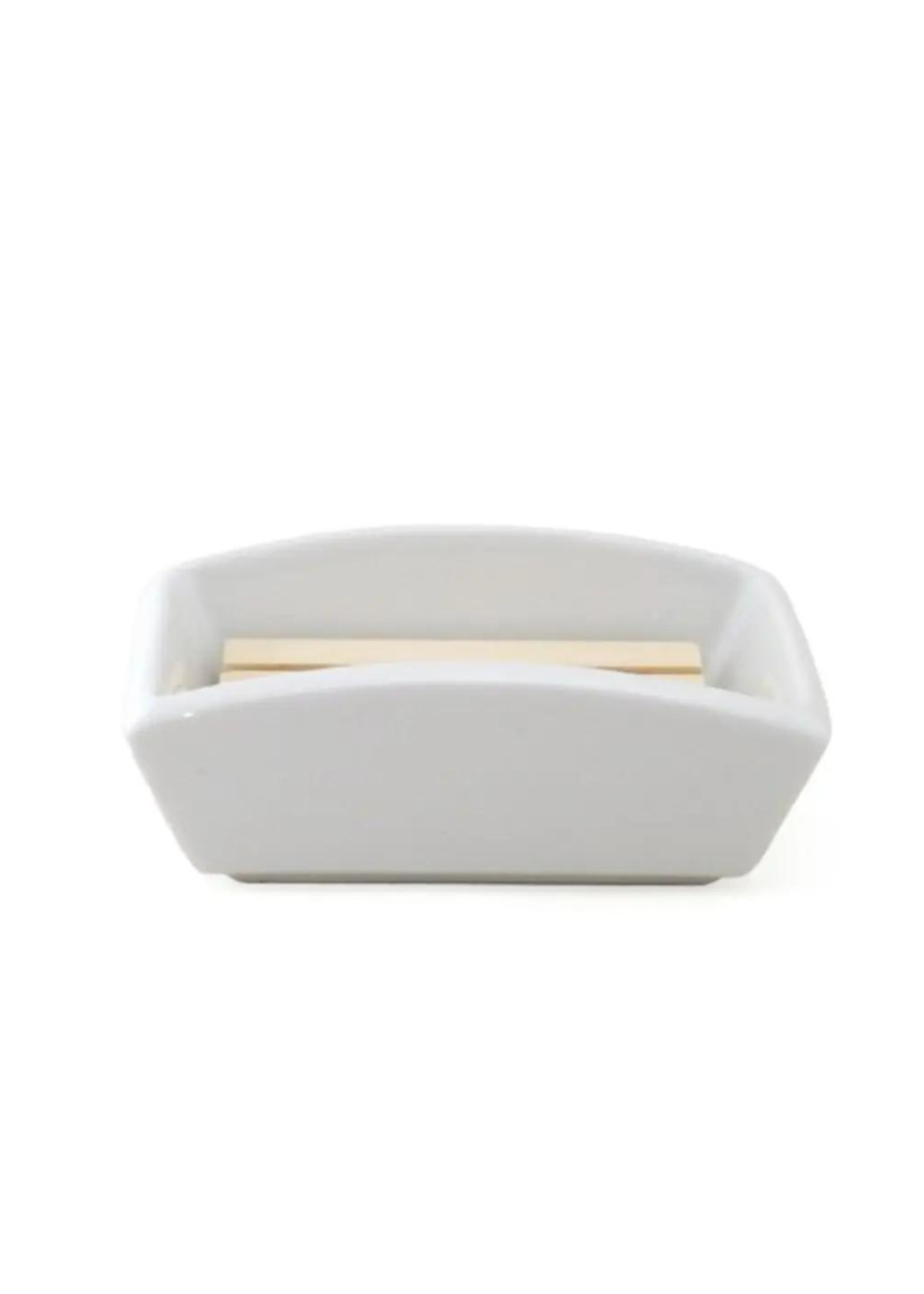 Zero Japan Zero Japan Soap Dish With Tray l White