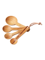 Be Home Teak Measuring Spoons Set of 4