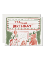 Red Cap Cards Birthday Marquee