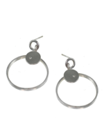 Eko Jewelry Design Eko Jewelry Design Soma Earrings - Sterling Silver + Diamonds