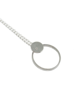 Eko Jewelry Design Eko Jewelry Design Mahina Necklace - Sterling Silver + Diamonds