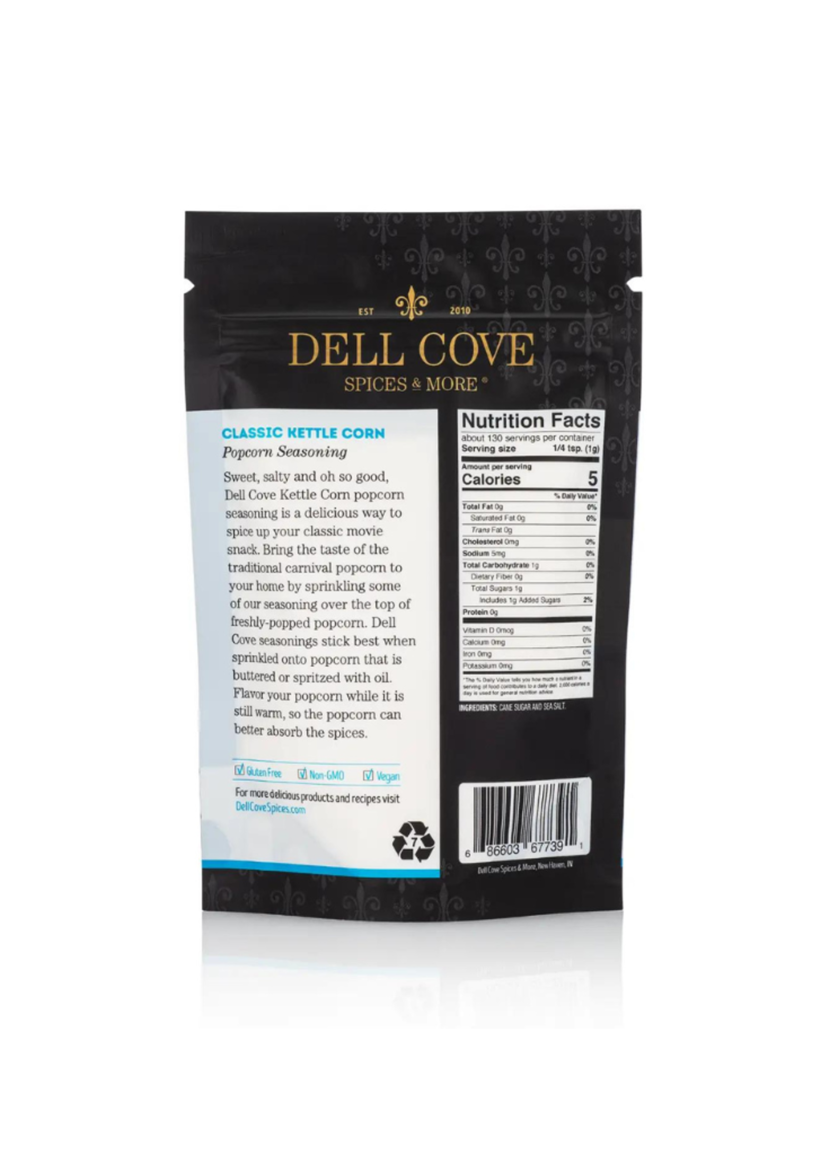 Dell Cove Spices & More Co. Sweet Popcorn Seasoning - Classic Kettle Corn