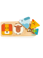 Djeco AnimaBasic Wooden Puzzel