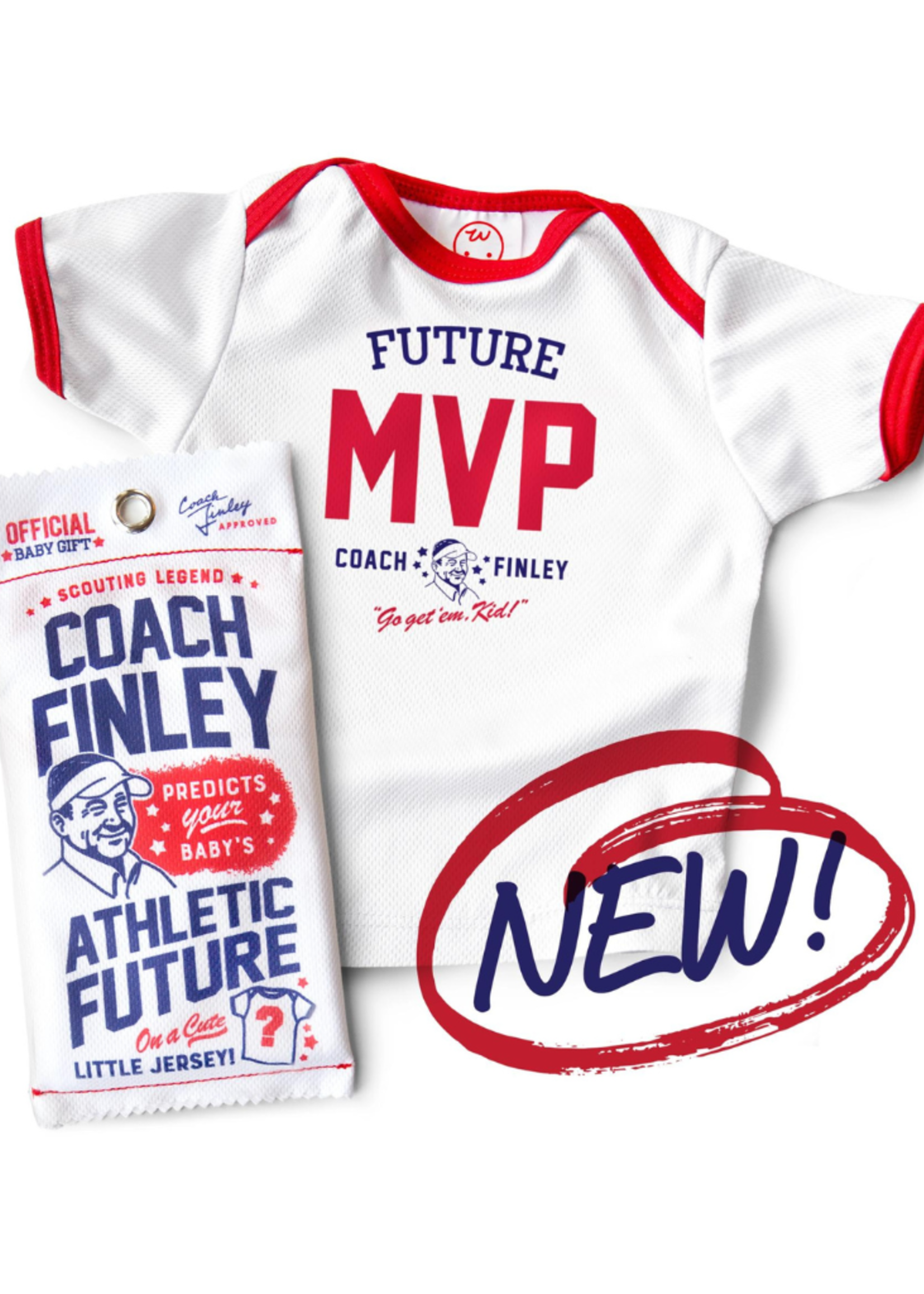 Wry Baby Coach Finley Predicts | Infant Sports Jersey