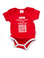 Wry Baby Graphic Video of My Conception Onesie 0-6