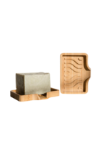 Earth Ahead Waterfall Self-Draining Bamboo Soap Dish