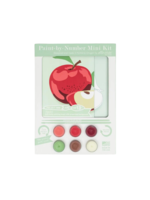 Elle Cree Apples Mini Paint-by-Number Kit