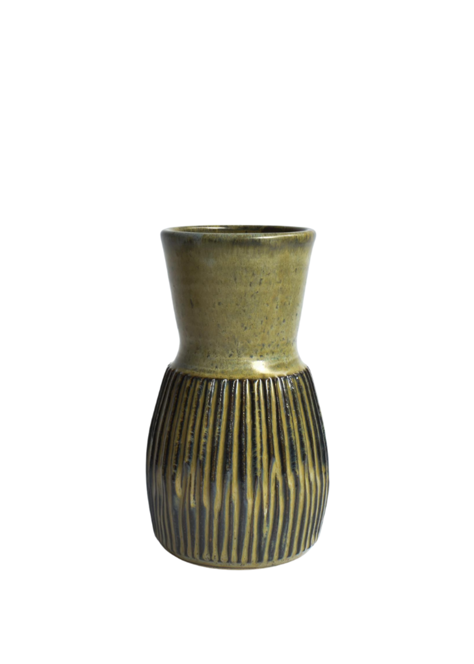 Richard Lau Pottery Richard Lau Pottery - Brown Blue Double Glaze Vase