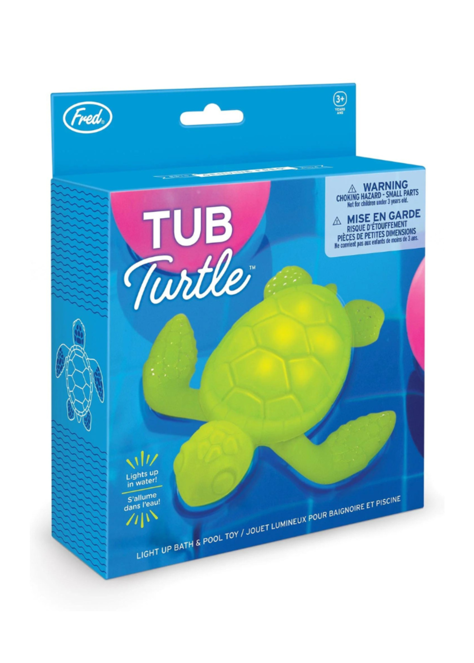 Fred Fred & Friends Tub Turtle Light Up Bath Toy