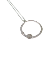 Eko Jewelry Design Eko Jewelry Design Thebe Necklace - Sterling Silver +  Diamond