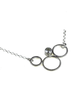 Eko Jewelry Design Amity Necklace - Sterling Silver +  White Topaz