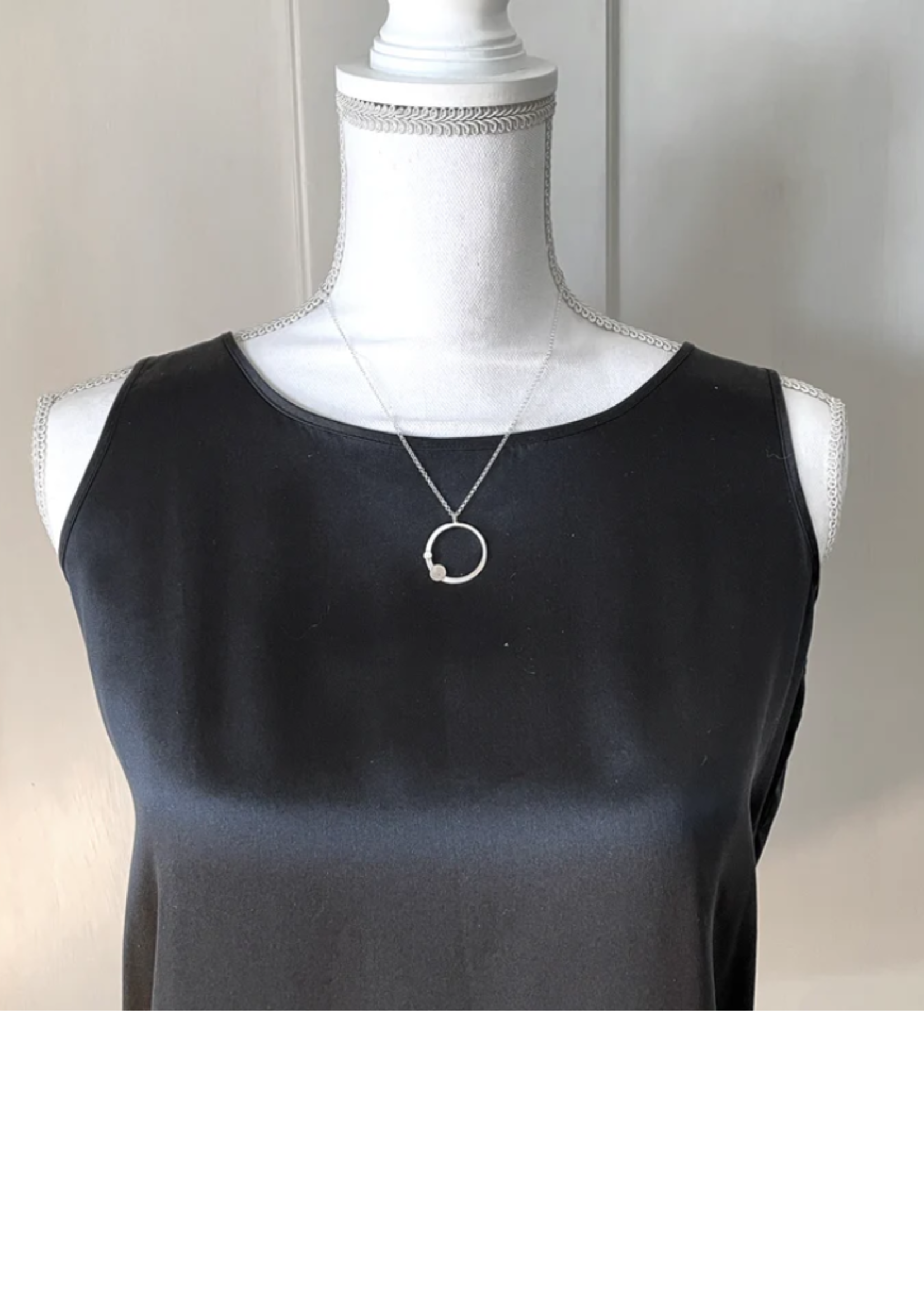 Eko Jewelry Design Eko Jewelry Design  - Thebe Necklace - Sterling Silver +  Diamond