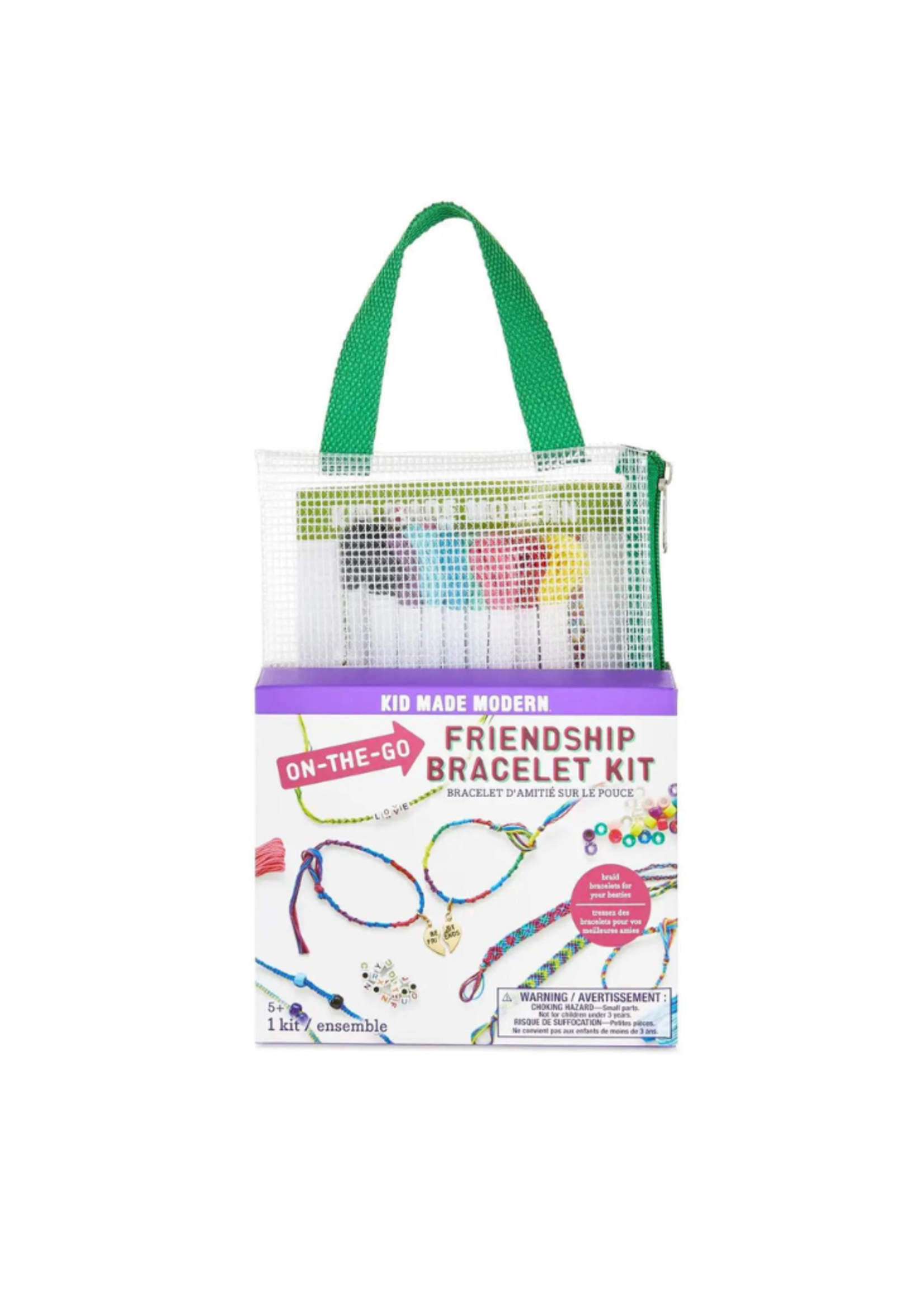 Kid Made Modern Kid Made Modern - On The Go Friendship Bracelet Kit