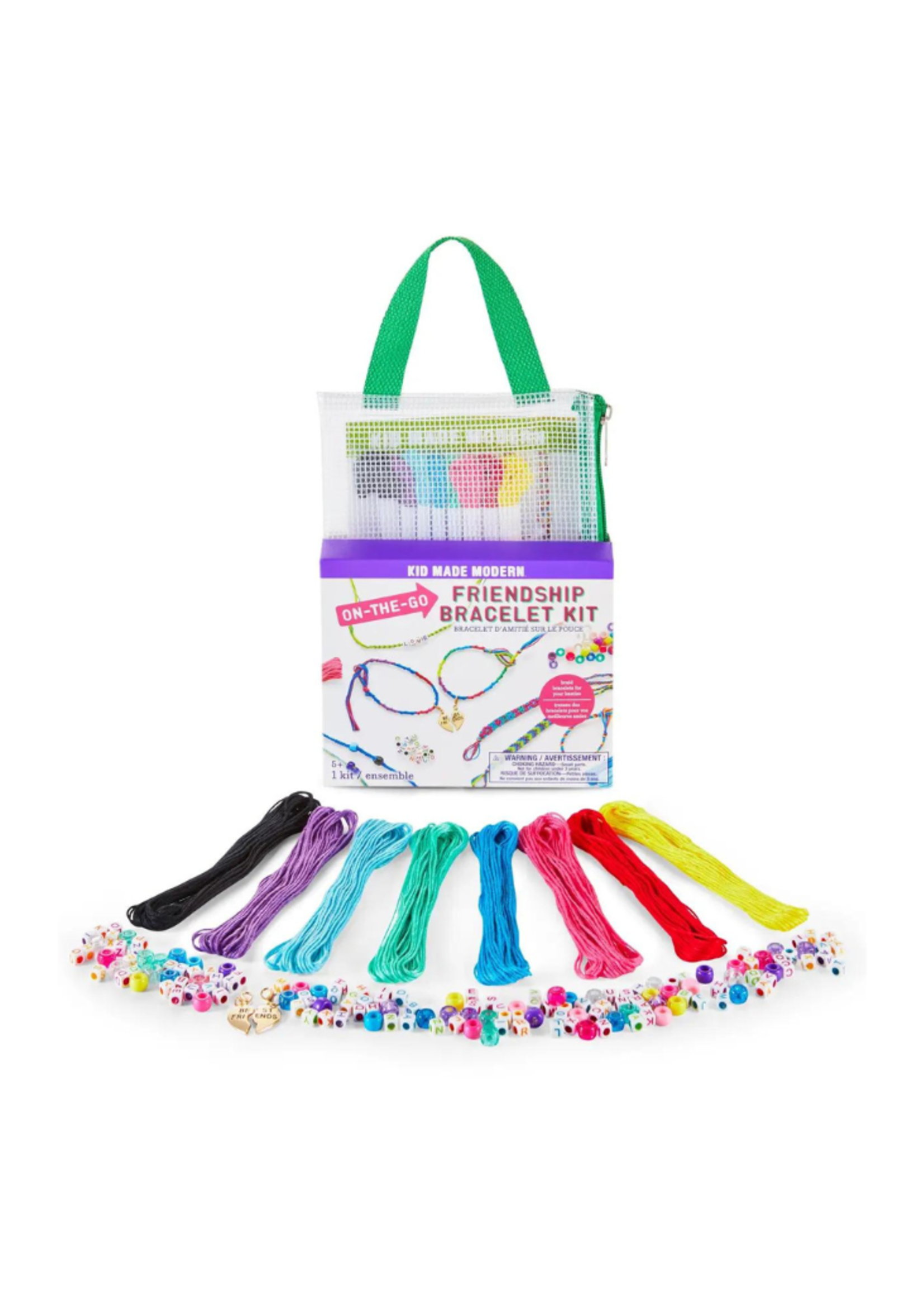 Kid Made Modern Kid Made Modern - On The Go Friendship Bracelet Kit