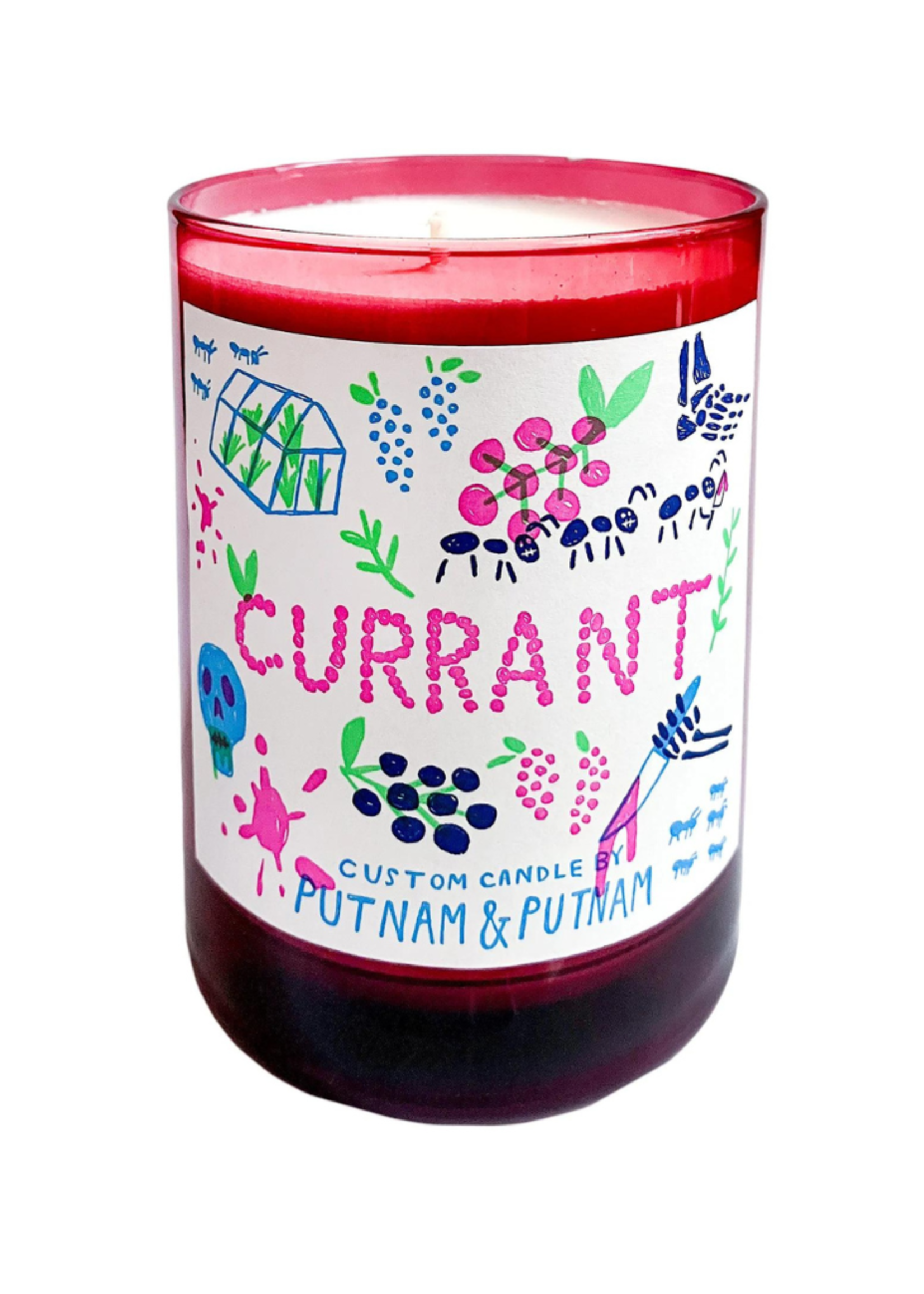 Putnam Design LLC Putnam Design - Currant Candle 18 oz l 40 Hour Burn