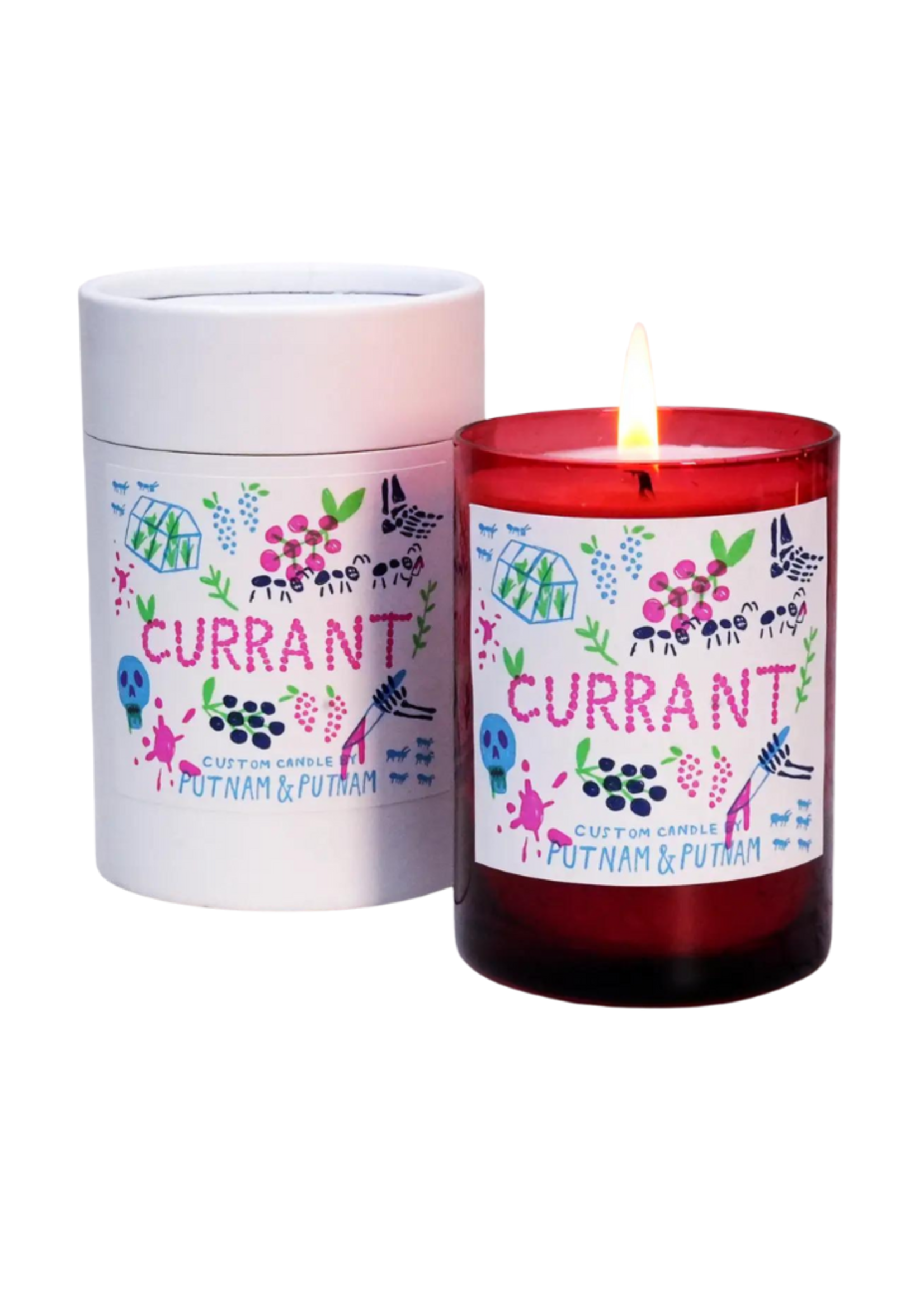 Putnam Design LLC Putnam Design - Currant Candle 18 oz l 40 Hour Burn