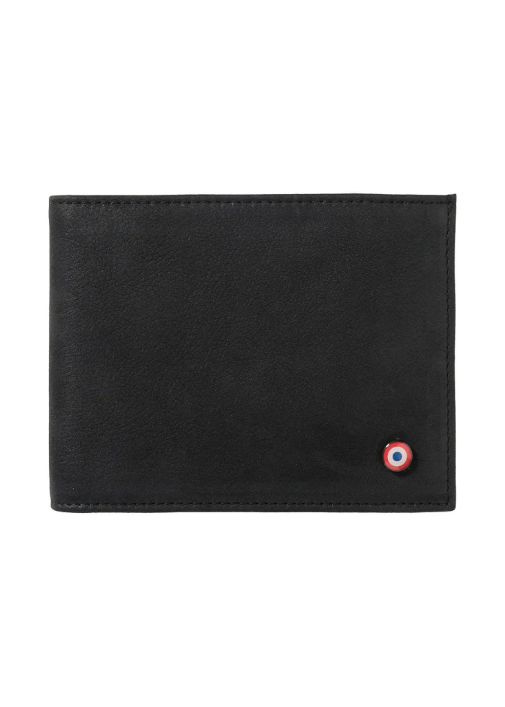 Larmorie Officiel Larmorie Officiel - Arthur Italian Leather Wallet l Black Nubuck