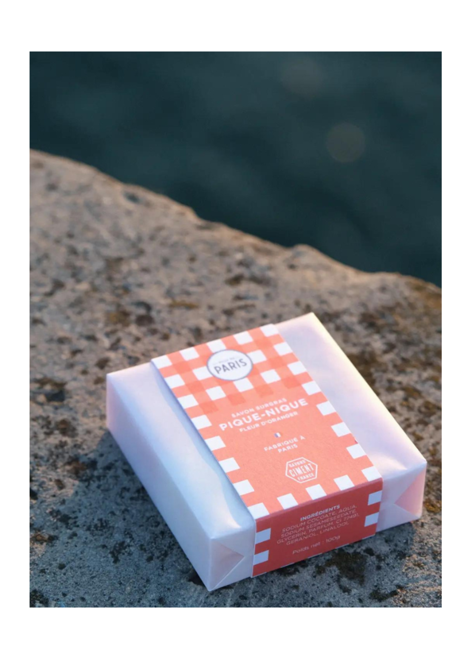 Savonnerie Ciment Savonnerie Ciment - Picnic Soap - Orange Blossom
