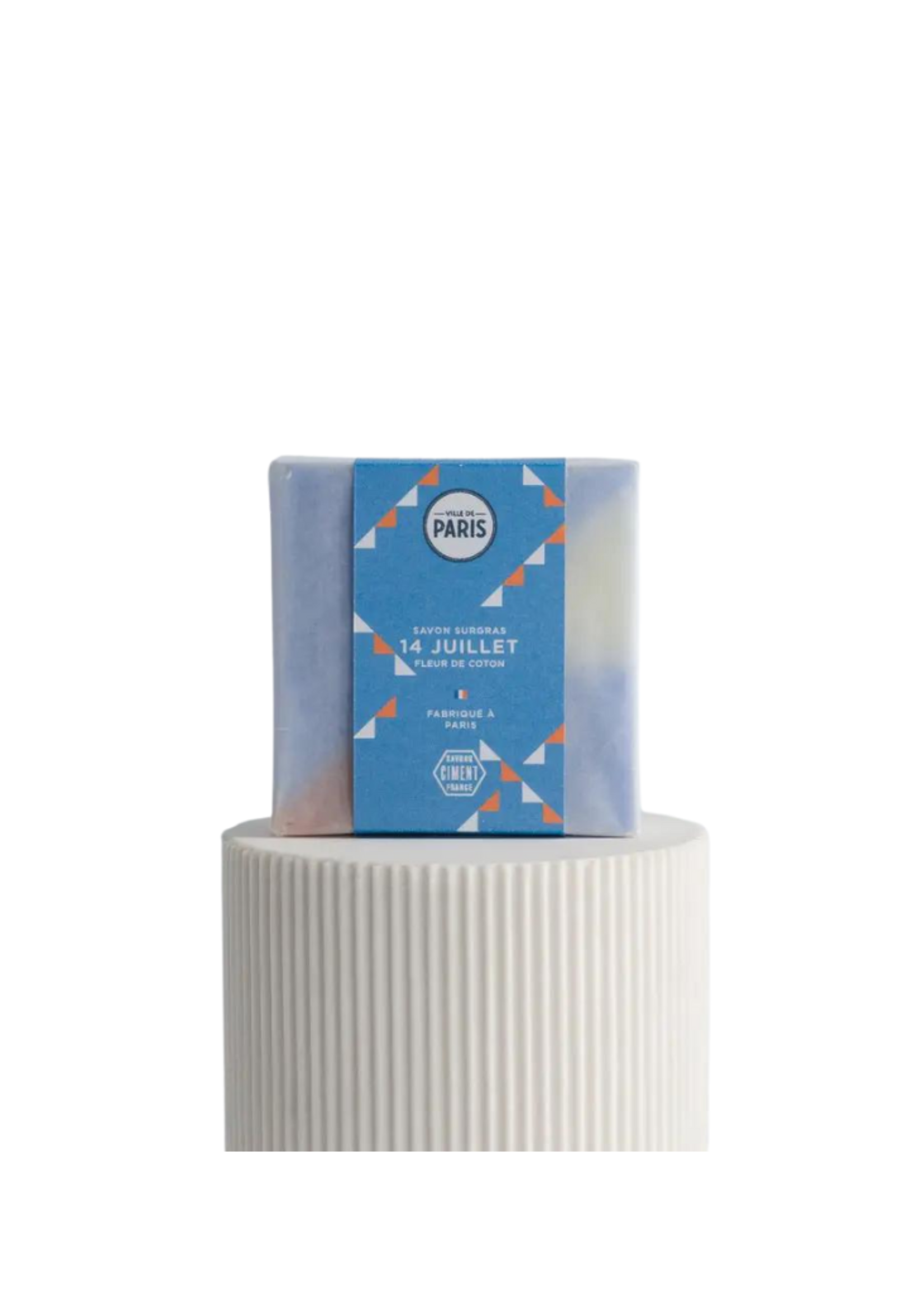 Savonnerie Ciment Savonnerie Ciment - July 14 Soap - Cotton Flower