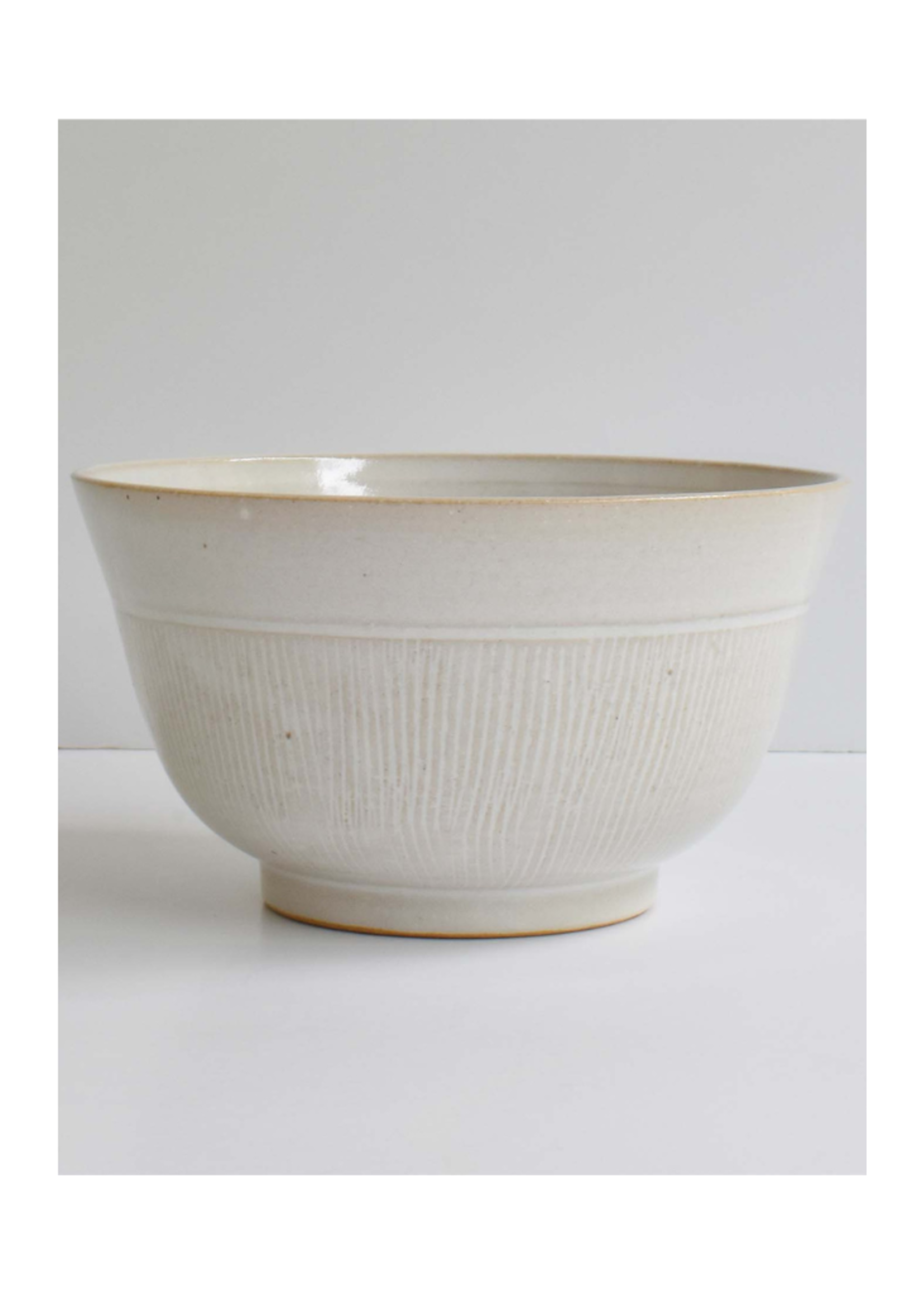 Richard Lau Pottery Richard Lau Pottery  Lucent White Bowl