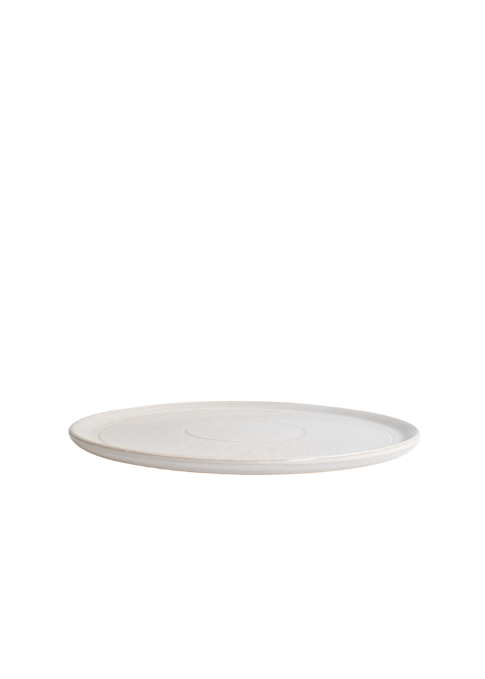 Richard Lau Pottery Richard Lau Pottery Lucent White Salad Plate