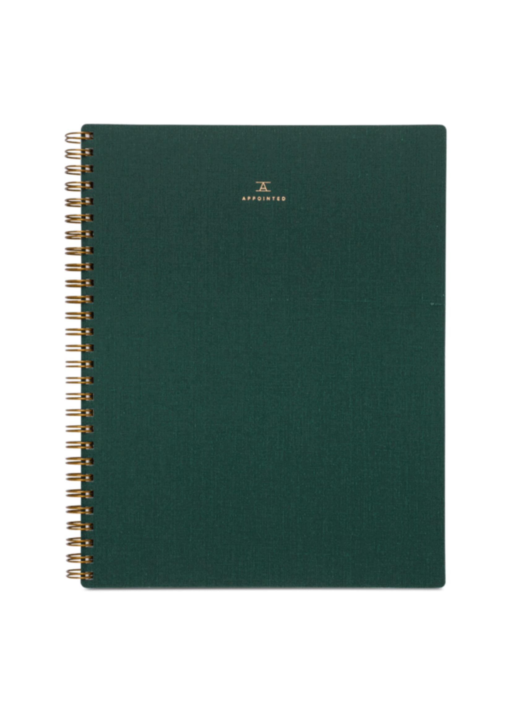 Appointed Appointed Notebook Grid - Hunter Green