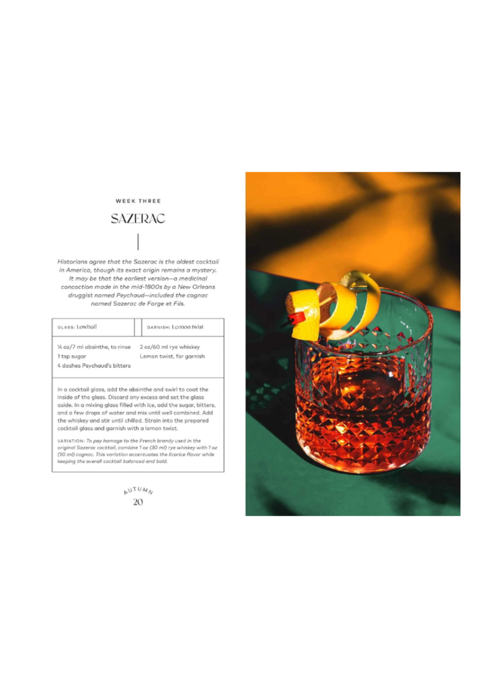 Simon-Andrews Friday Night Cocktails: 52 Drinks to Welcome Your Weekend (Cheers to the Week) by A.J. Dean