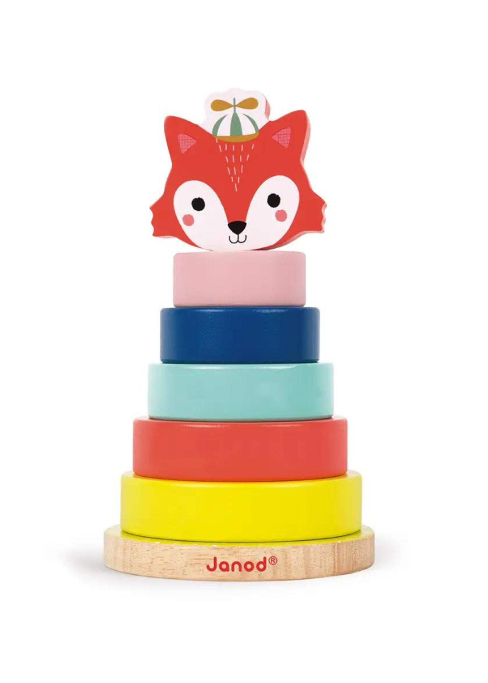 Janod Janod - Baby Forest Fox Stacker