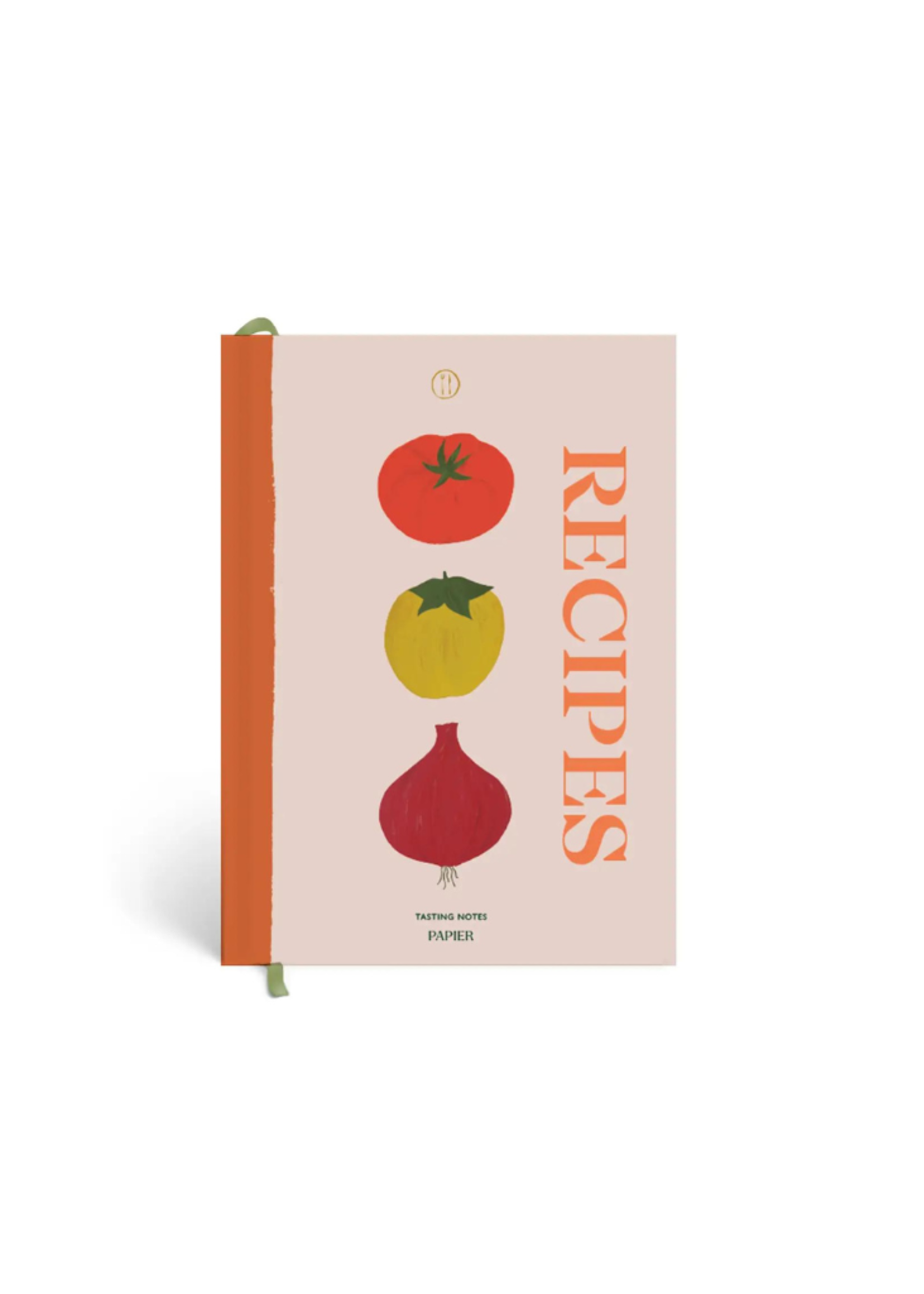 Papier Papier - Vegetable Medley Recipe Journal l Orange