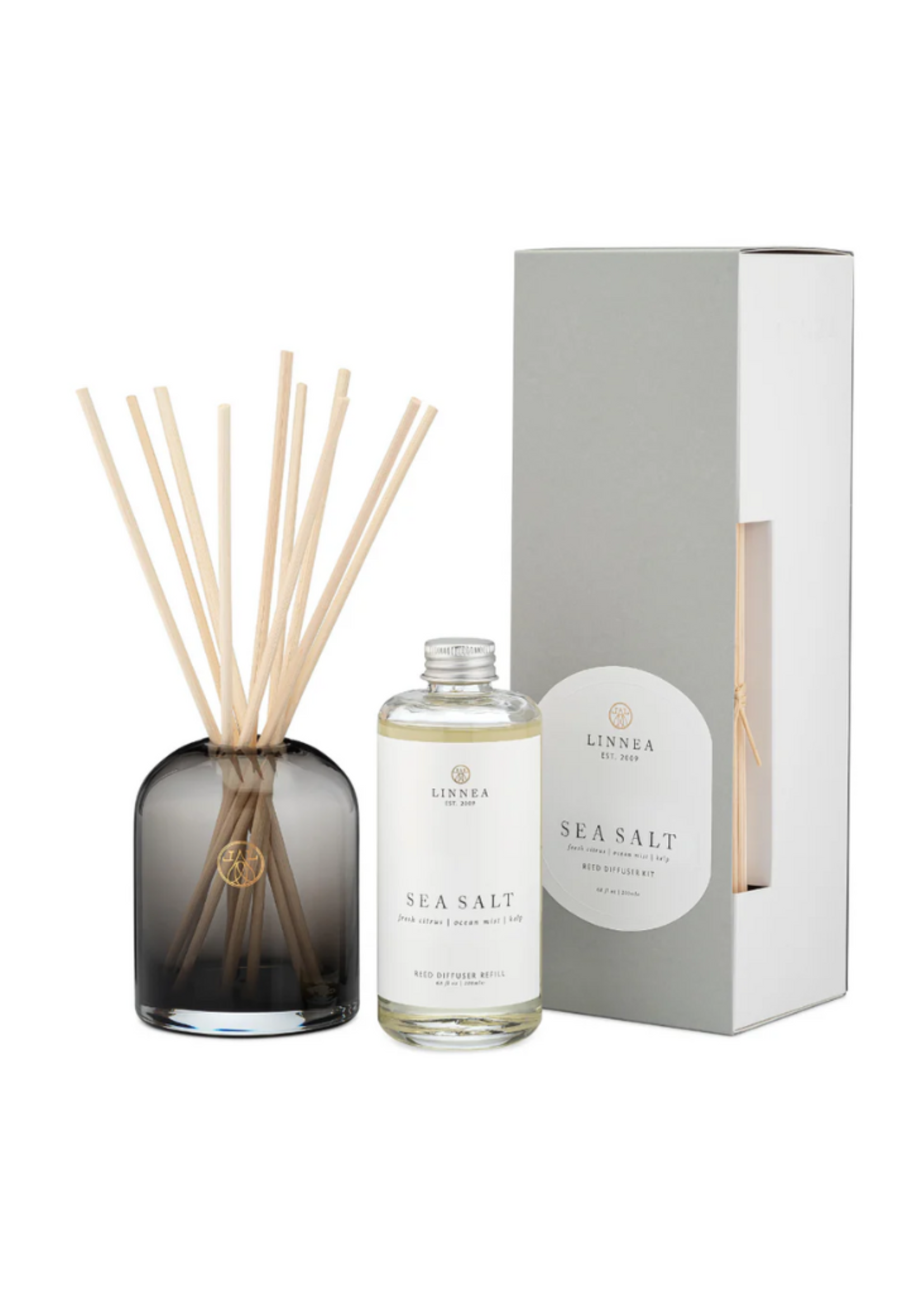 Linnea Linnea Sea Salt Reed Diffuser