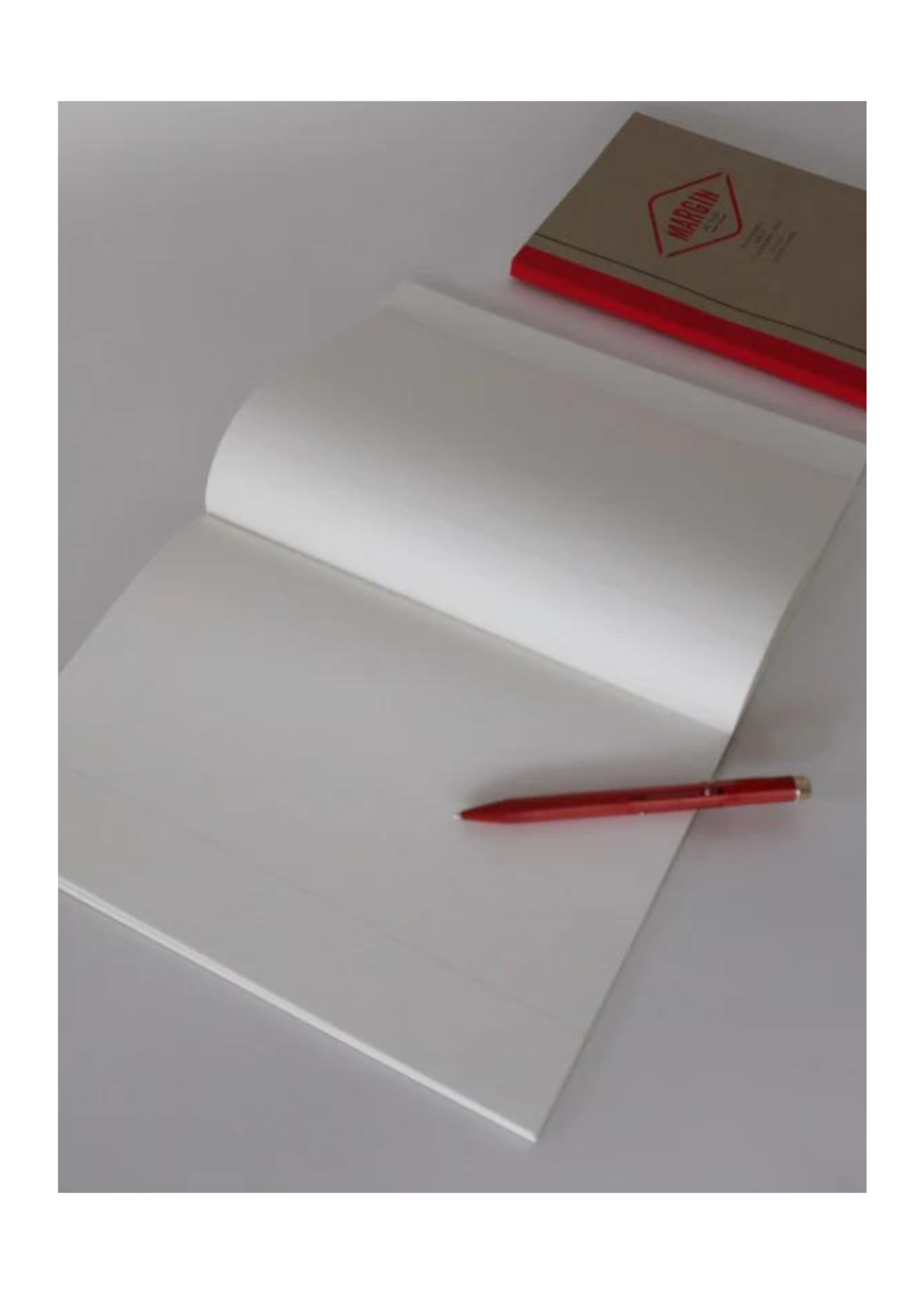 Sweet Bella Margin B5 (7"x10") Renewed Production Plain l Red
