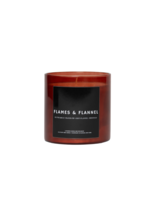 Poured New York Flames & Flannel10 OZ Soy Wax Candle