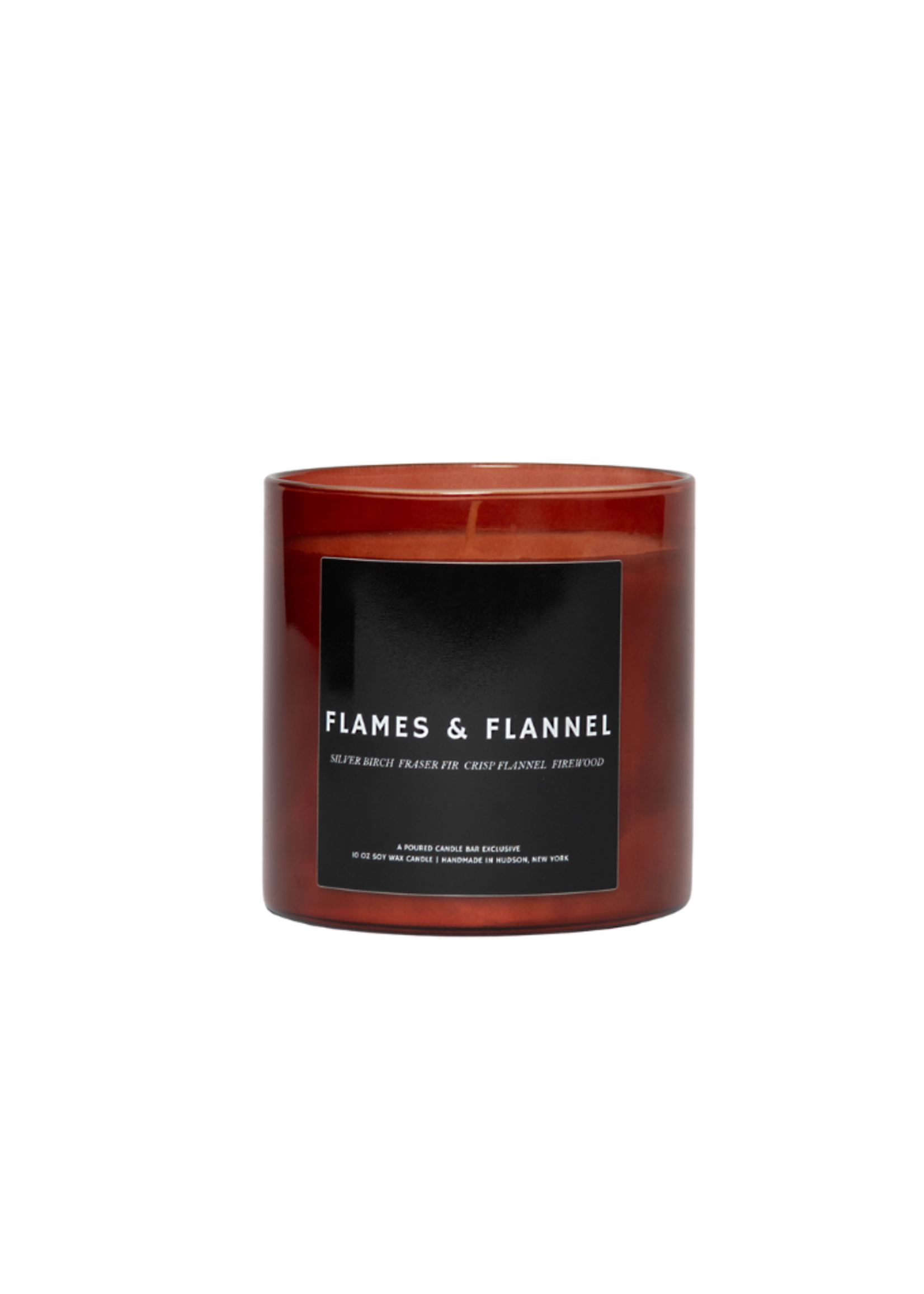 Poured New York Poured New York - Flames & Flannel10 OZ Soy Wax Candle