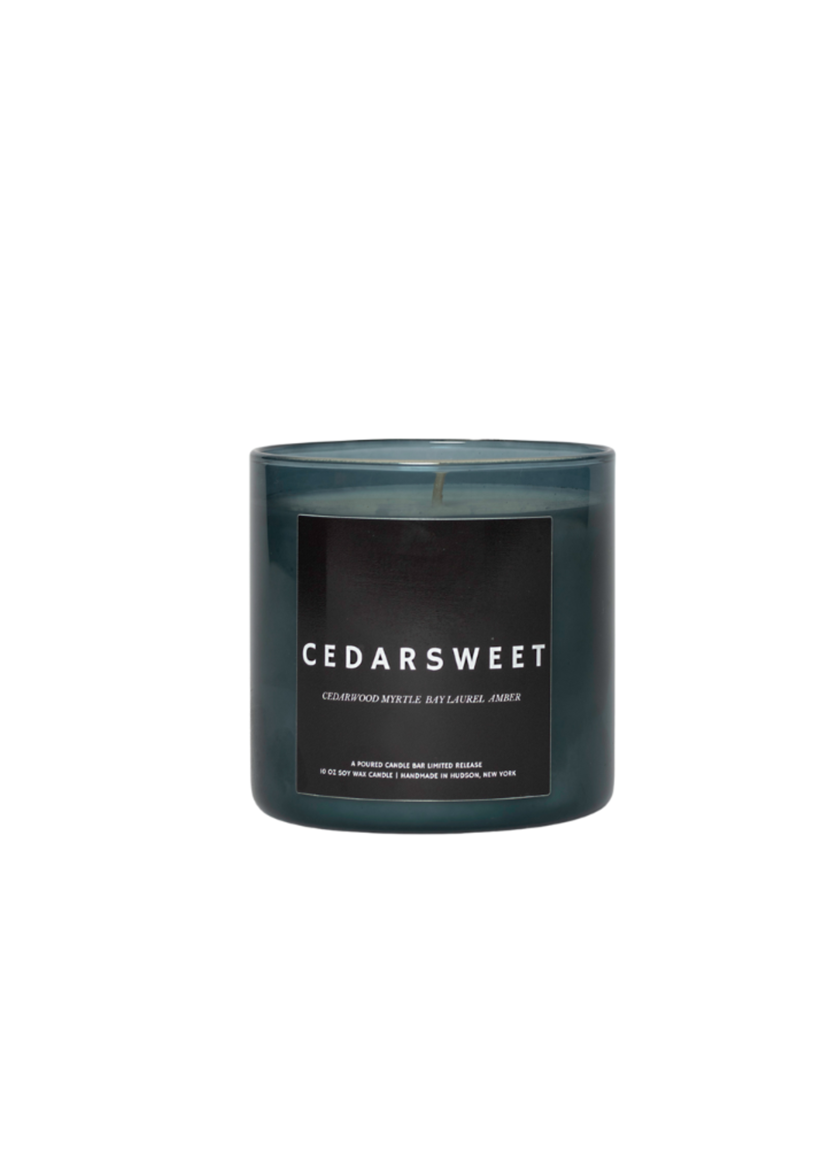 Poured New York Poured New York - Cedarsweet 10 OZ Soy Wax Candle