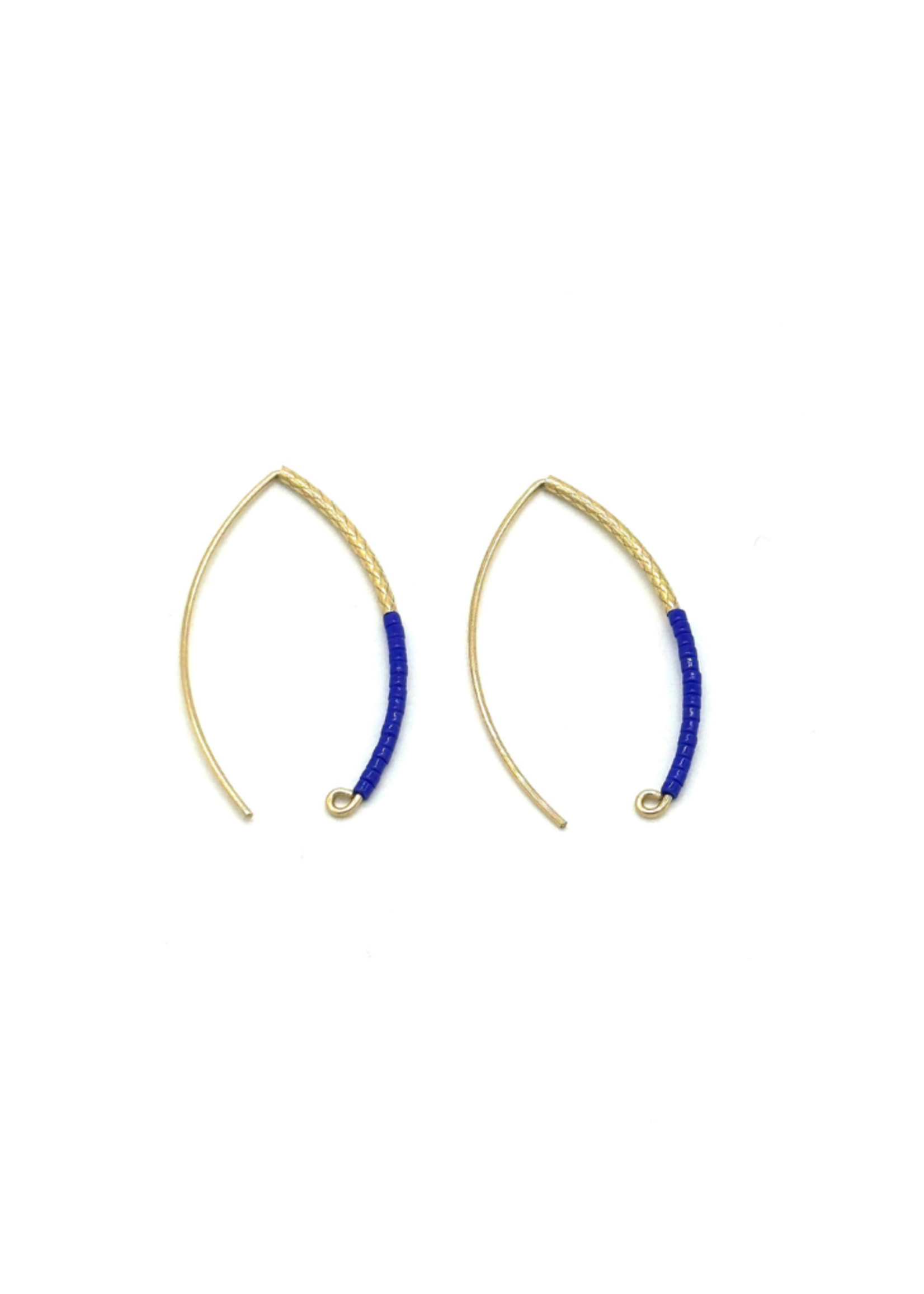 Suga Jewelry Suga Jewelry  No. E056 Earrings l  Blue