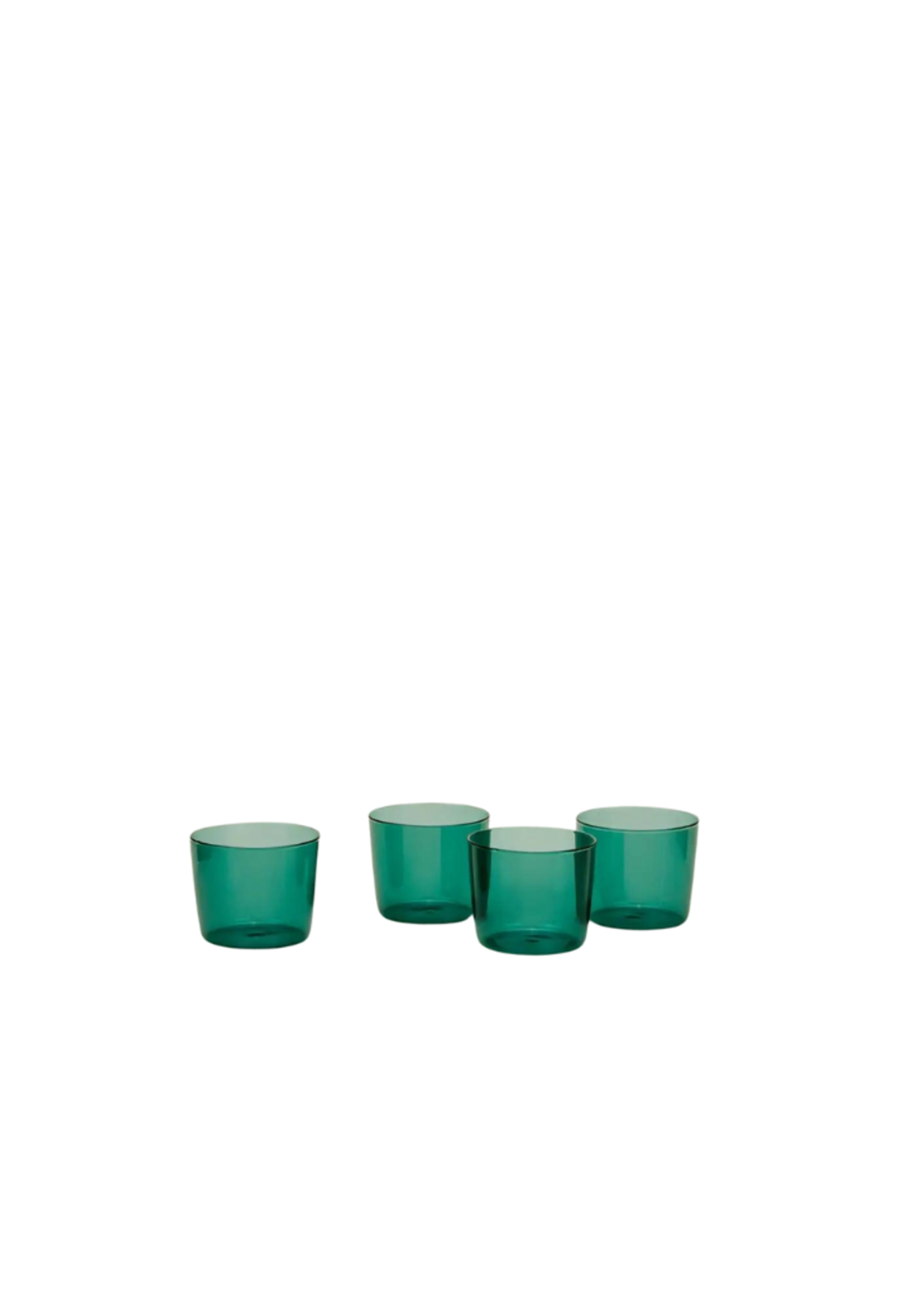 Hawkins New York Hawkins New York -  Essential Glassware - Set of 4 l Peacock Small