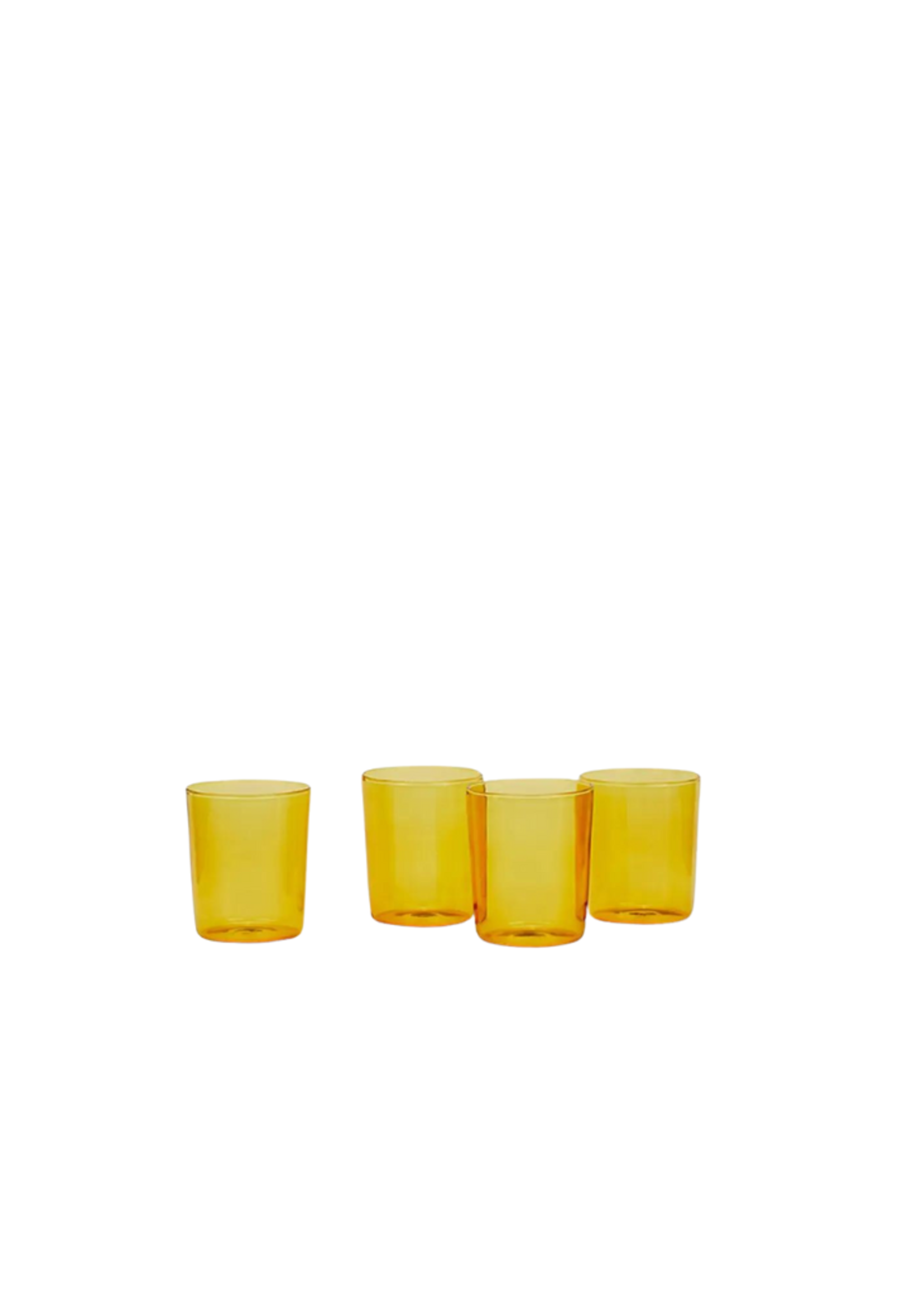 Hawkins New York Hawkins New York -  Essential Glassware - Set of 4 l Amber Medium